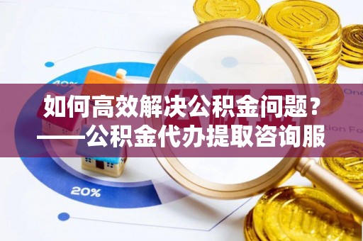 信赖如何高效解决公积金问题？——公积金代办提取咨询服务指南
