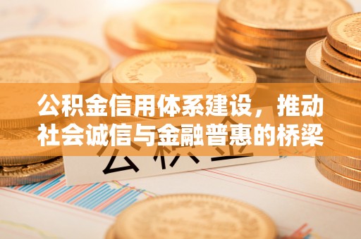 信赖公积金信用体系建设，推动社会诚信与金融普惠的桥梁
