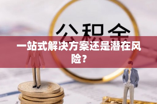 信赖一站式解决方案还是潜在风险？